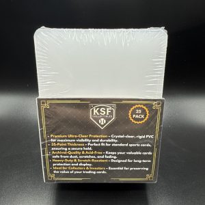 3" X 4" KSF PREMIUM Top Loaders 35pt Pack of 25 Toploaders Volume Discount