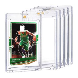 25 Pack Collectibles 35pt One Touch Magnetic Trading Card Holder UV Protection