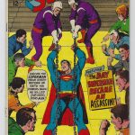 Superman # 206 1968 D.C. Silver-Age Bondage in Chains Cover