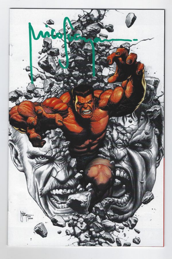 Red Hulk #1 C2E2 2025SECRET DROP Marvel Comics Mico Suayan Signed With COA NM/MT