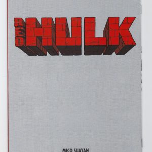 Red Hulk #1 C2E2 2025SECRET DROP Marvel Comics Mico Suayan Signed With COA NM/MT
