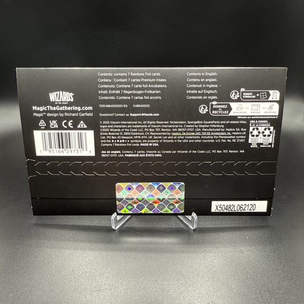 Spongebob Squarepants: Legends of Bikini Bottom - Rainbow Foil Edition - SEALED