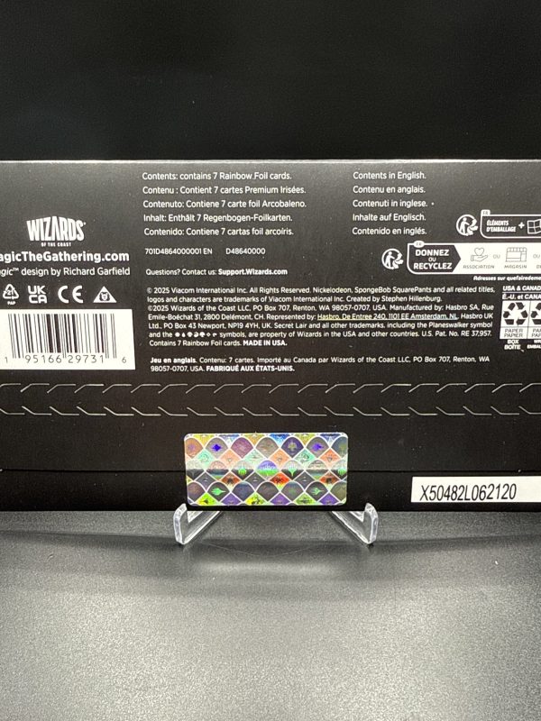 Spongebob Squarepants: Legends of Bikini Bottom - Rainbow Foil Edition - SEALED