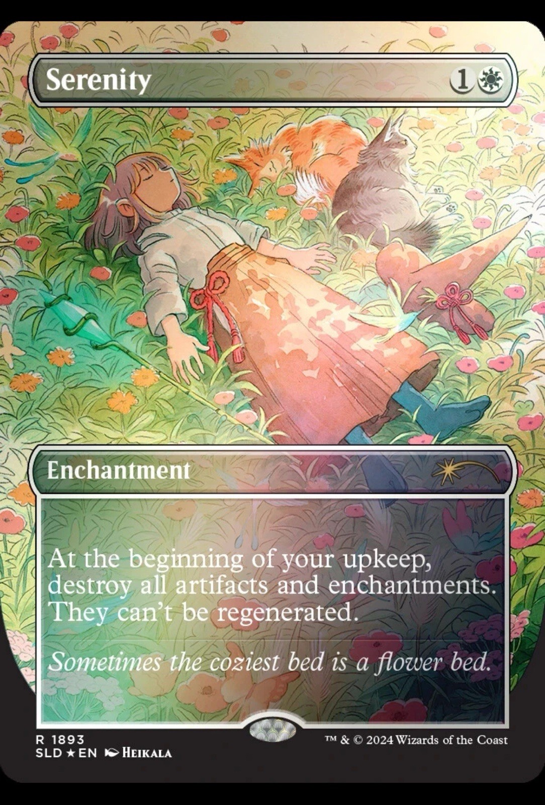 Magic the Gathering MTG Secret Lair - Adventures of the Little Witch (Foil) NEW