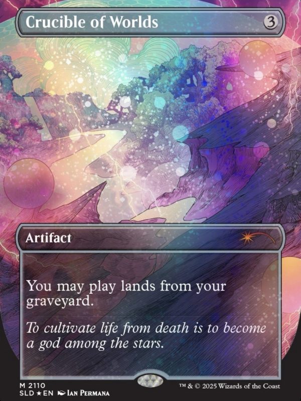 MTG Secret Lair Alien Auroras Galaxy FOIL - Sealed - SLD Secret Lair Chaos Vault