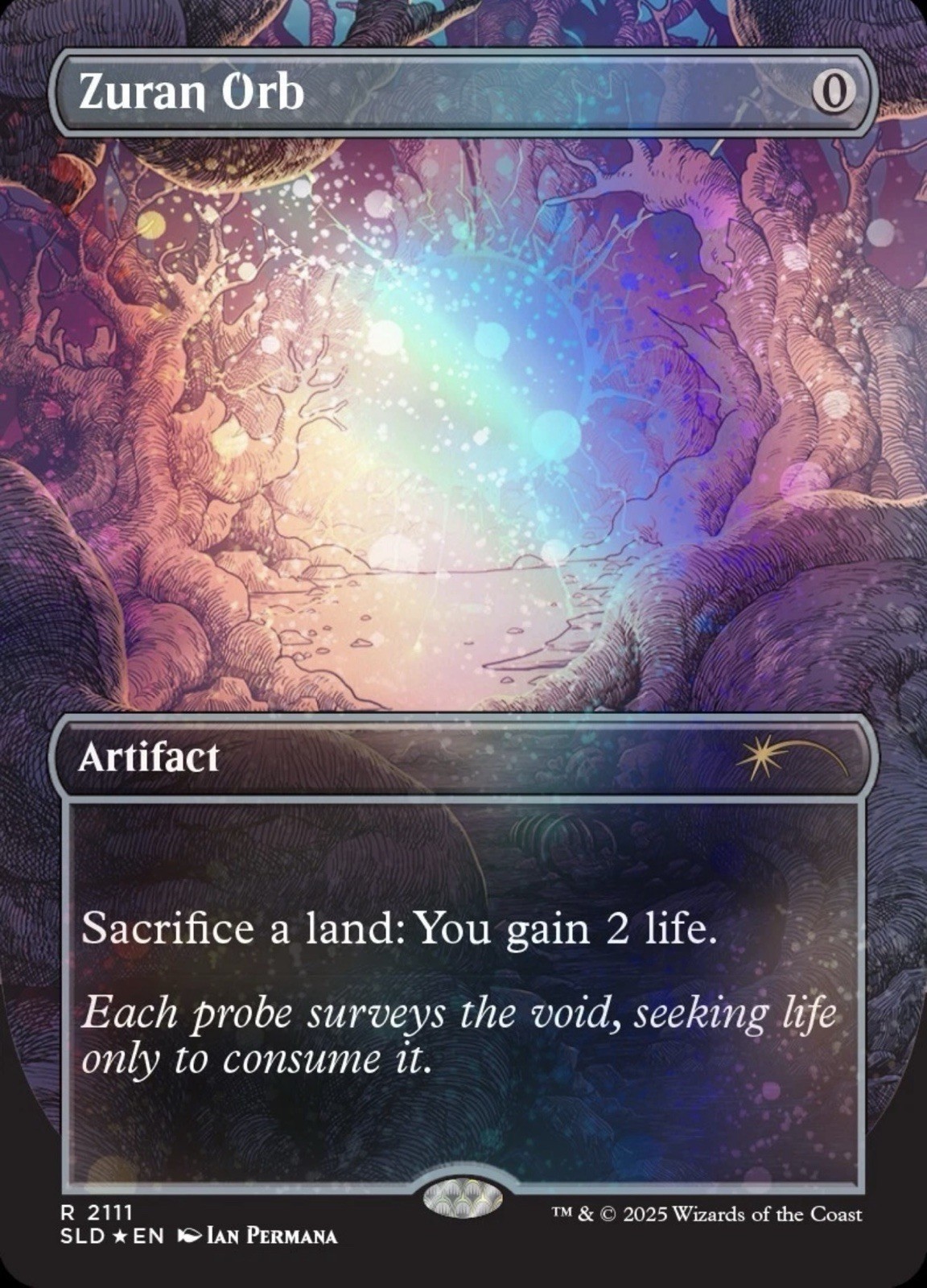 MTG Secret Lair Alien Auroras Galaxy FOIL - Sealed - SLD Secret Lair Chaos Vault