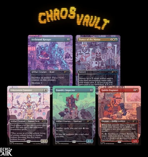 Featuring: Deathburger (Non Foil Edition) Chaos Vault Secret Lair - In hand