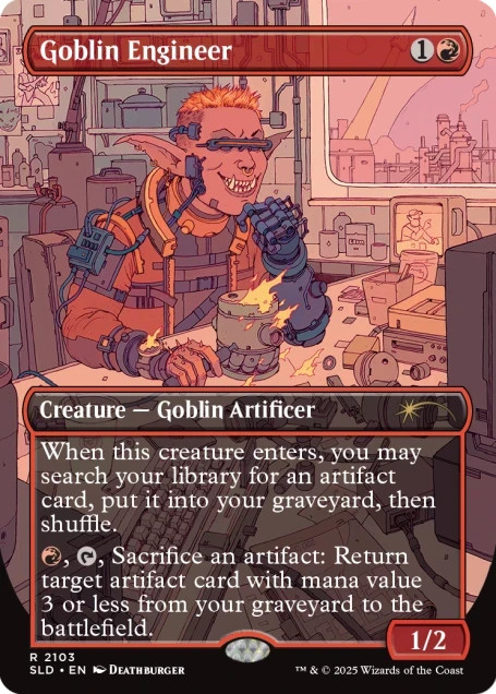 Featuring: Deathburger (Non Foil Edition) Chaos Vault Secret Lair - In hand