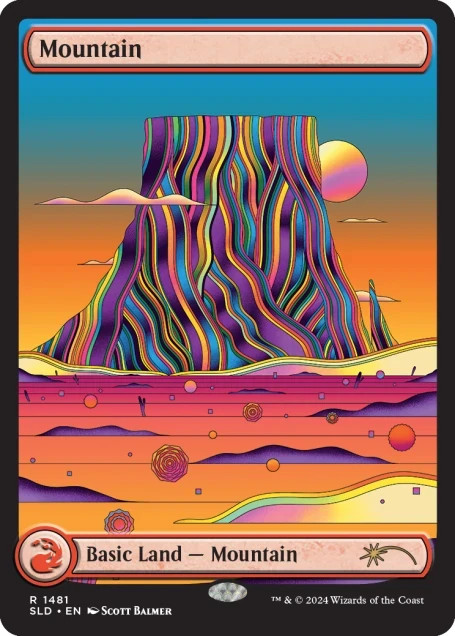 The Strange Sands: Mountains Secret Lair Drop Sealed Chaos Vault Non-Foil