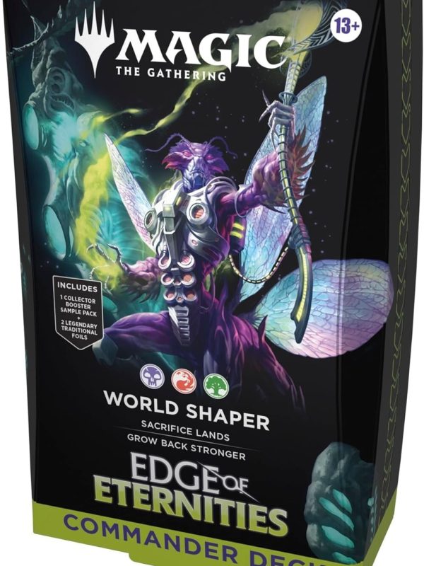 Magic The Gathering Edge of Eternities Commmander Deck - World Shaper - In Hand