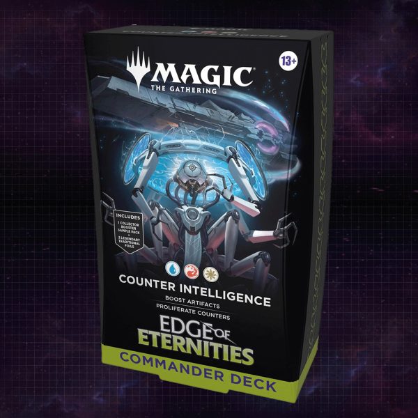 MTG Edge of Eternities Commander Deck - Counter Intelligence - In Hand