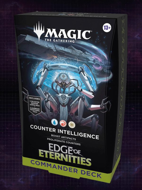 MTG Edge of Eternities Commander Deck - Counter Intelligence - In Hand