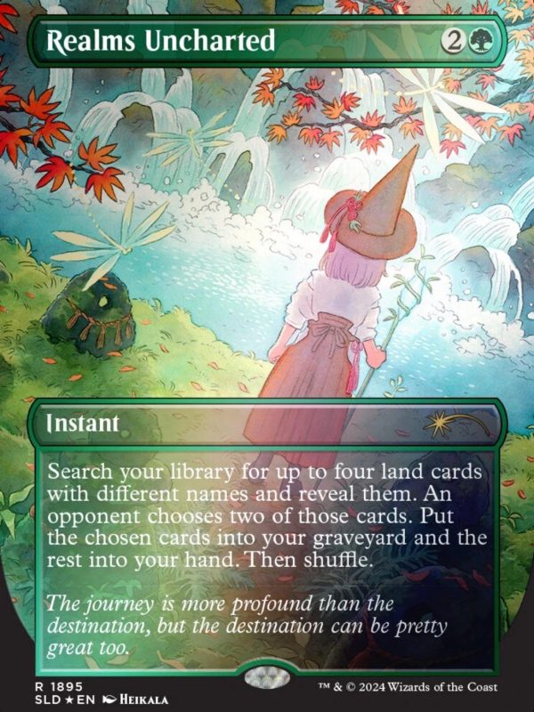 Magic the Gathering MTG Secret Lair - Adventures of the Little Witch (Foil) NEW