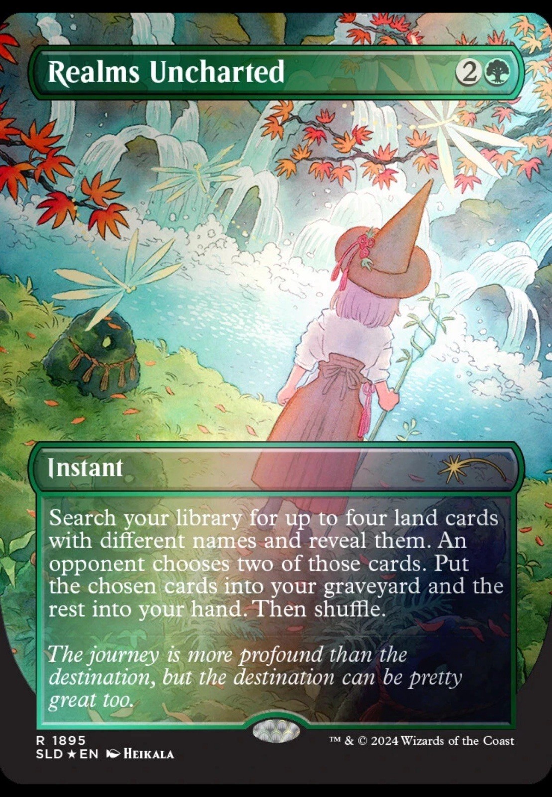 Magic the Gathering MTG Secret Lair - Adventures of the Little Witch (Foil) NEW