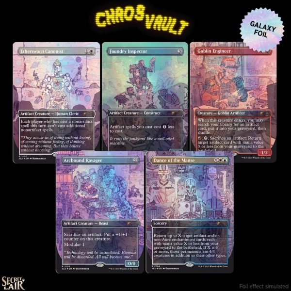 Featuring: Deathburger (Galaxy Foil Edition) Chaos Vault Secret Lair - In hand
