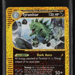 Expedition Box Topper #3 Tyranitar Jumbo Holo Pokemon PSA 10 Gem Mint