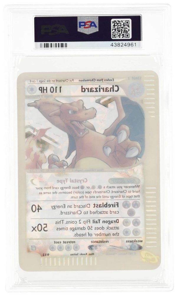 2003 Pokémon Skyridge Charizard Box Topper PSA Gem Mint 10