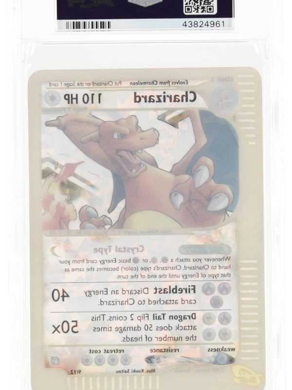 2003 Pokémon Skyridge Charizard Box Topper PSA Gem Mint 10