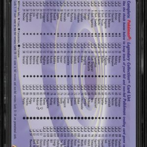 PSA 10 Dark Blastoise Legendary Collection Box Topper 2002