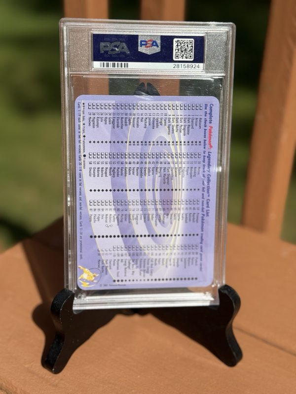 PSA 10 Dark Blastoise Legendary Collection Box Topper 2002
