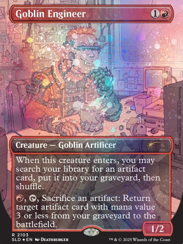 Featuring: Deathburger (Galaxy Foil Edition) Chaos Vault Secret Lair - In hand