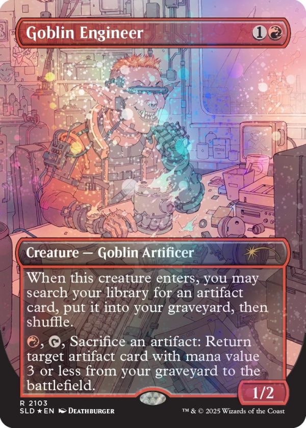 Featuring: Deathburger (Galaxy Foil Edition) Chaos Vault Secret Lair - In hand