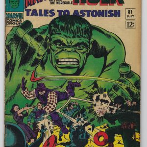 Tales to Astonish #81 (Jul 1966, Marvel) 1st Appearance Boomerang FN