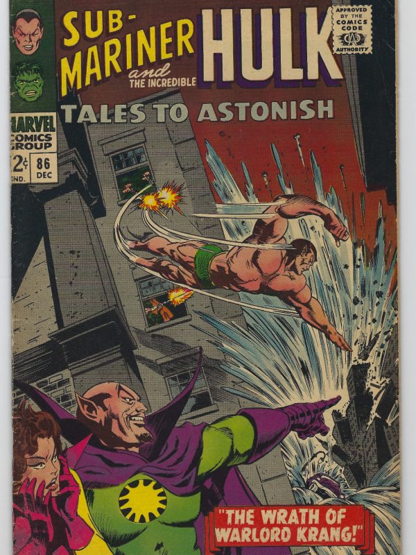TALES TO ASTONISH #86 1966 FINE