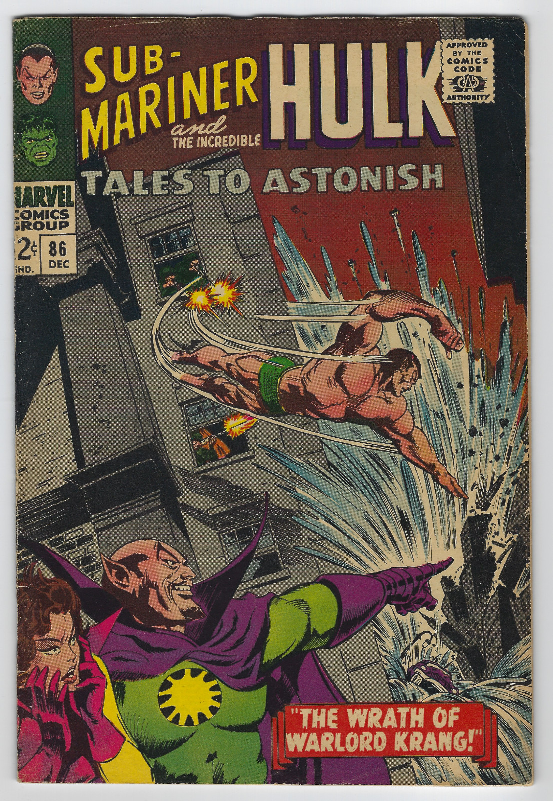 TALES TO ASTONISH #86 1966 FINE
