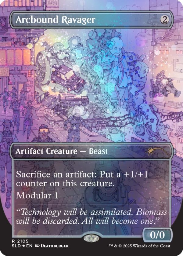 Featuring: Deathburger (Galaxy Foil Edition) Chaos Vault Secret Lair - In hand