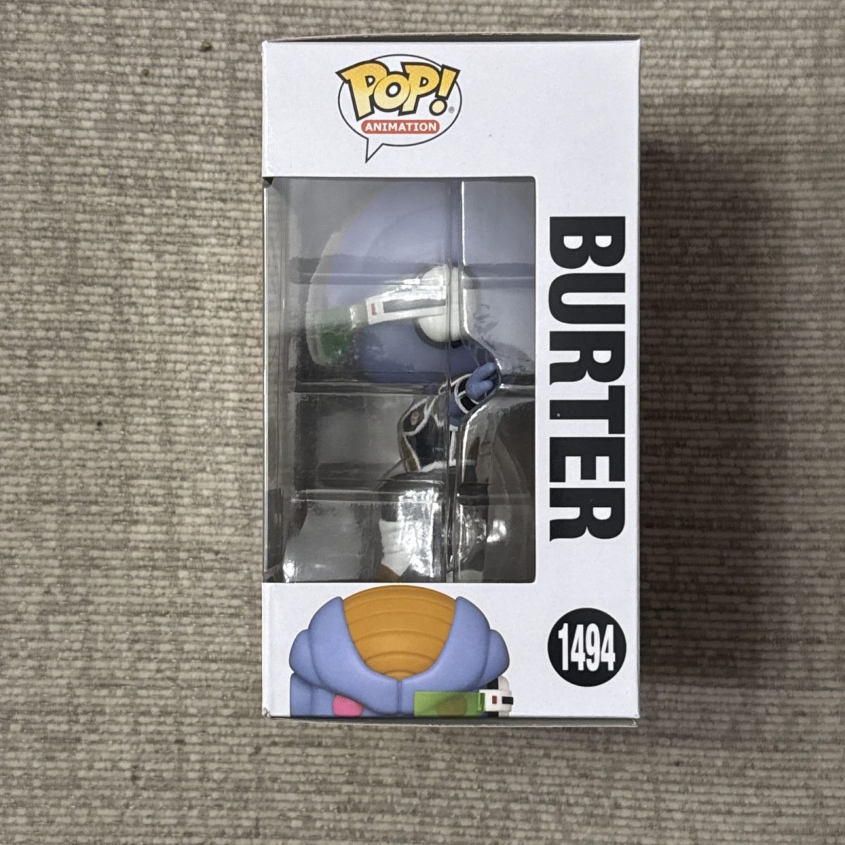 Funko Pop! Dragon Ball - Burter #1494 (Glow) - Entertainment Earth (Exclusive)