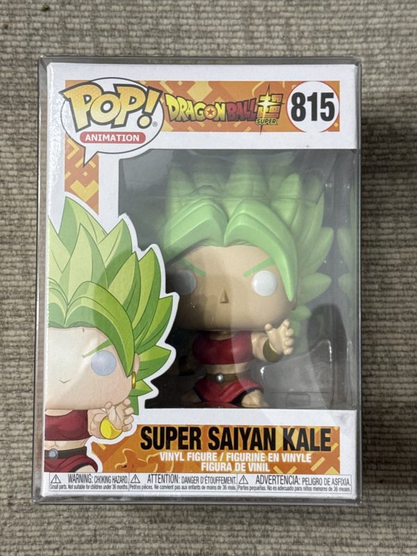 Dragonball Super - Super Saiyan Kale #815 Funko Pop With Case