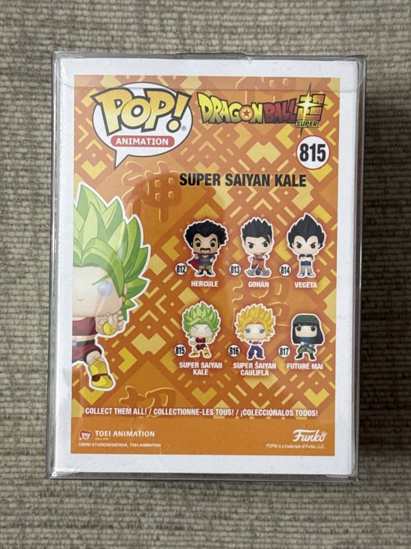 Dragonball Super - Super Saiyan Kale #815 Funko Pop With Case