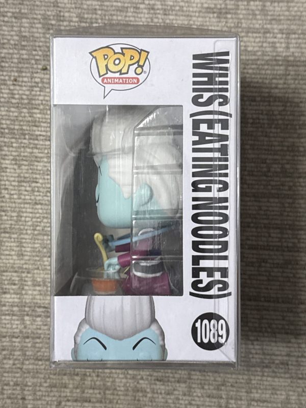 Funko Pop 1089 Whis Eating Noodles FUNimation Exclusive Dragon Ball Super W Case