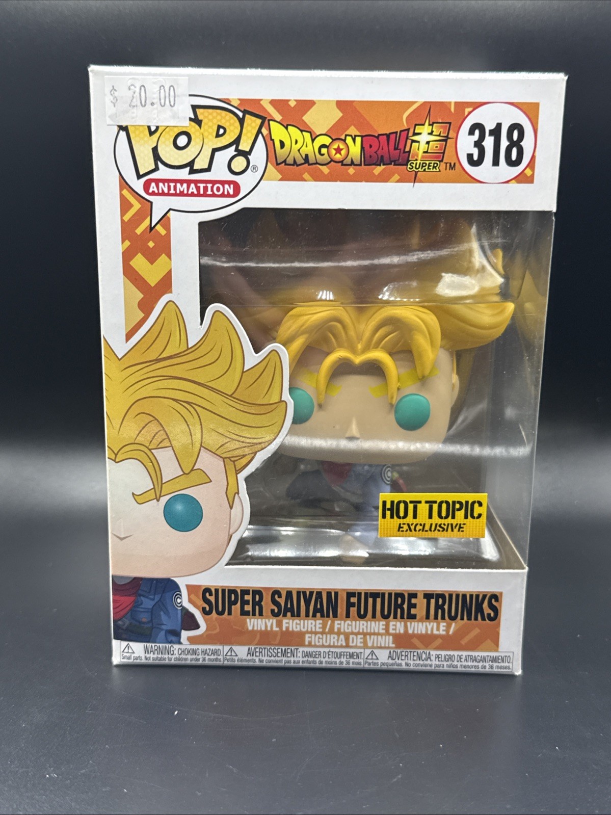 Funko Pop! Vinyl: Dragon Ball Z - Future Trunks (Super Saiyan) Hot Topic NEW b13