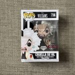 Funko POP! Disney Villains Cruella De Vil Diamond Glitter #736 Vinyl Figure NIB