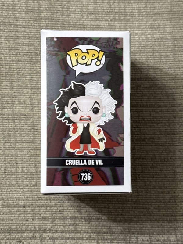 Funko POP! Disney Villains Cruella De Vil Diamond Glitter #736 Vinyl Figure NIB