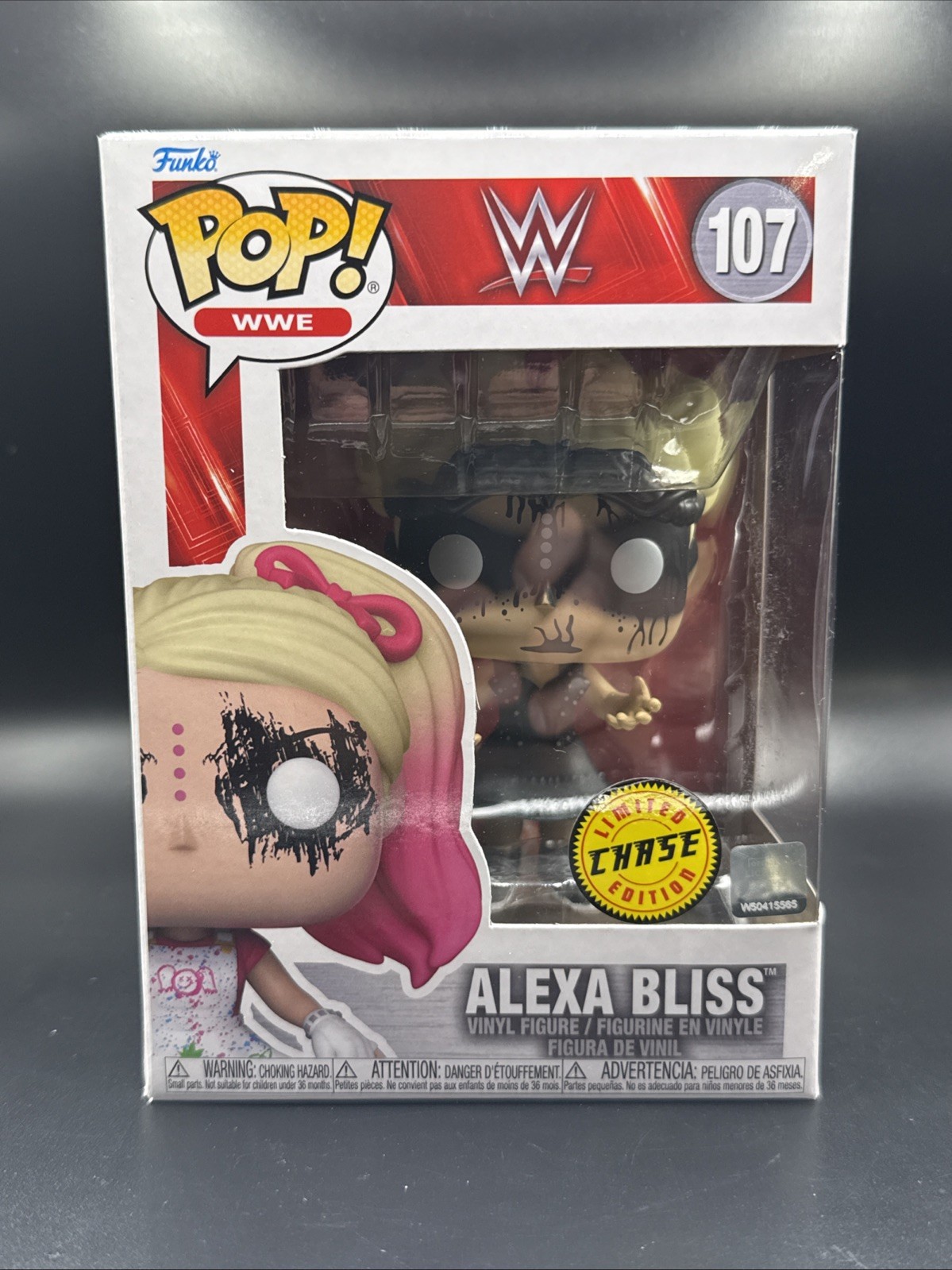Funko Pop! Vinyl: WWE - Alexa Bliss (Chase) 107 W/protector