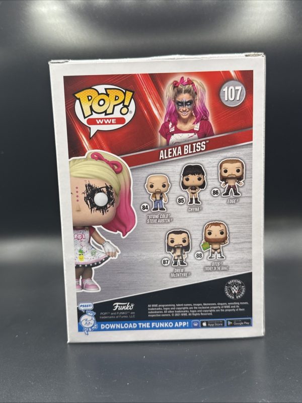 Funko Pop! Vinyl: WWE - Alexa Bliss (Chase) 107 W/protector