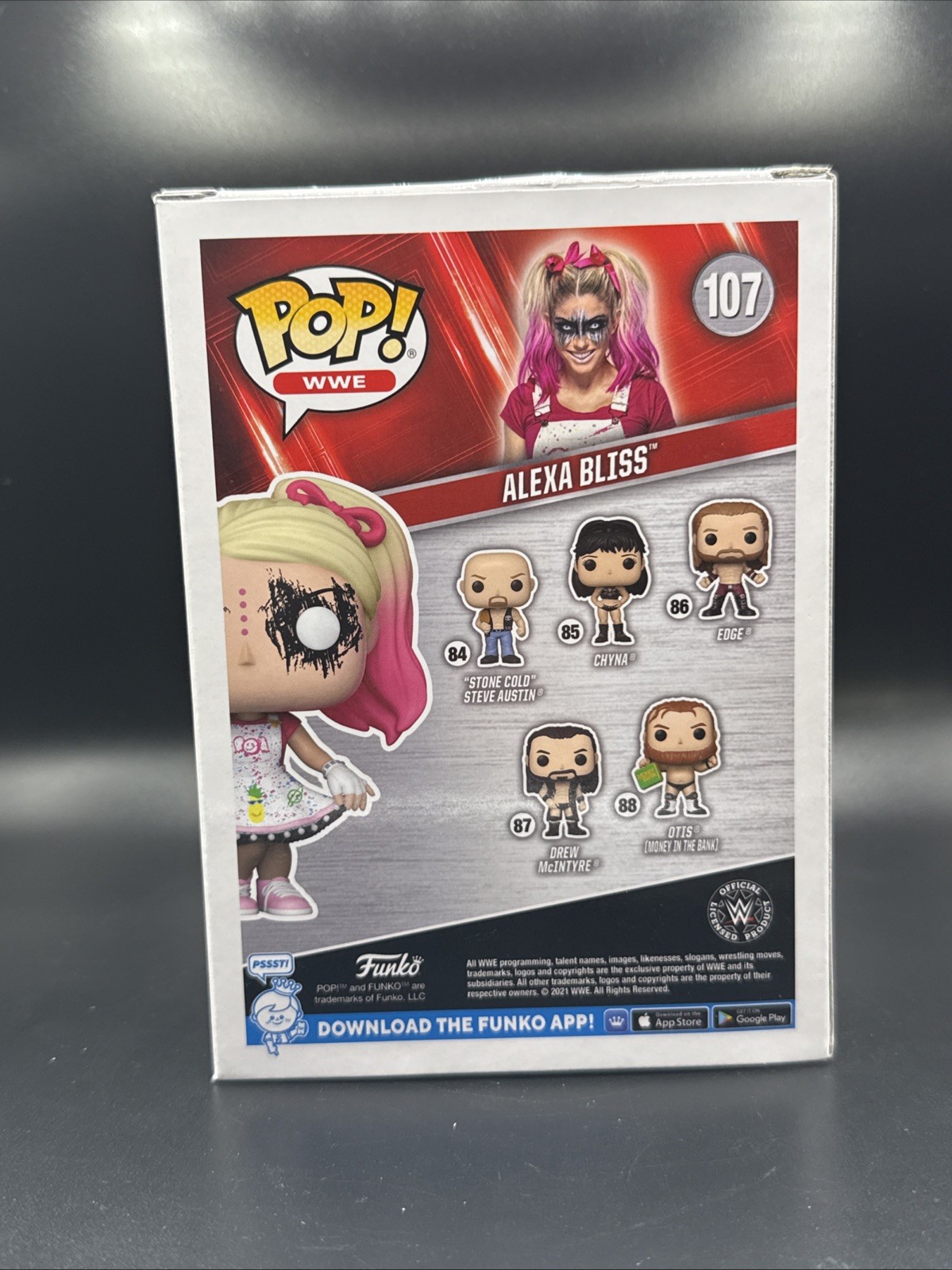 Funko Pop! Vinyl: WWE - Alexa Bliss (Chase) 107 W/protector