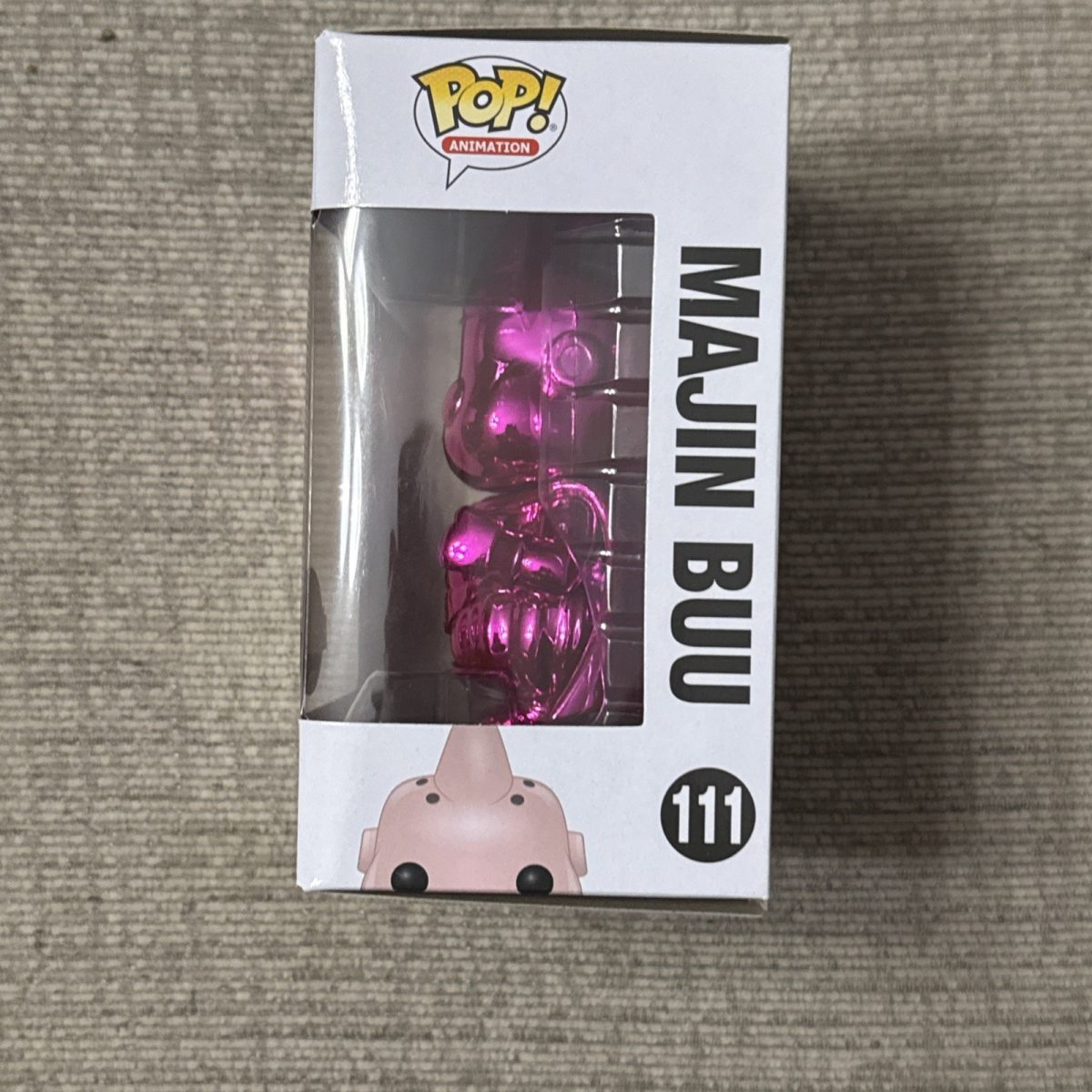 Unused FUNKO POP Figure DRAGON BALL Buu Purple Metallic Special Edition 111 Box