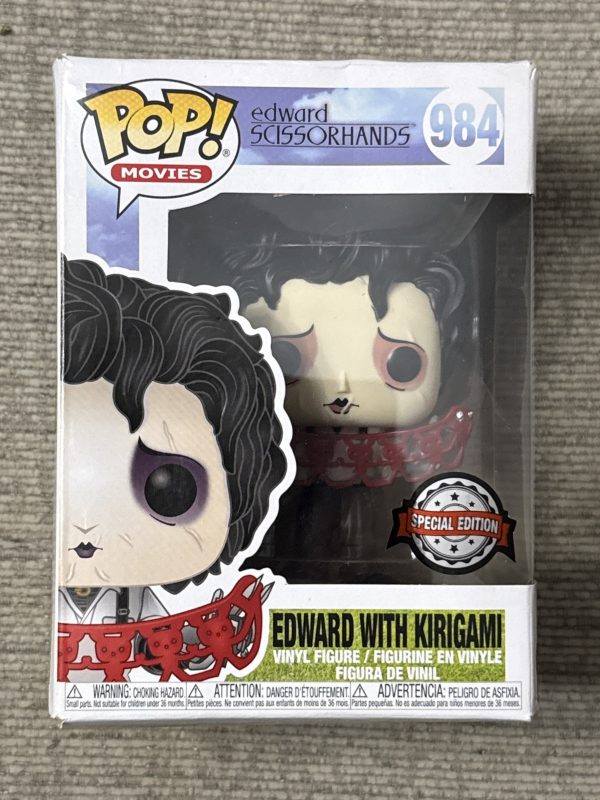 Funko Pop! Vinyl: Edward Scissorhands - Edward with Kirigama - Special Edition