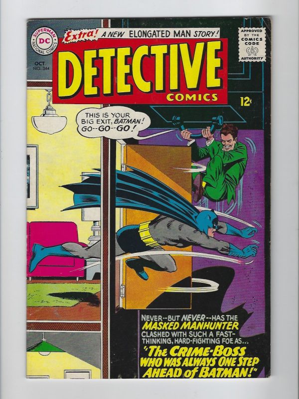 Detective Comics #344 (VF) 1965 Batman DC Comics
