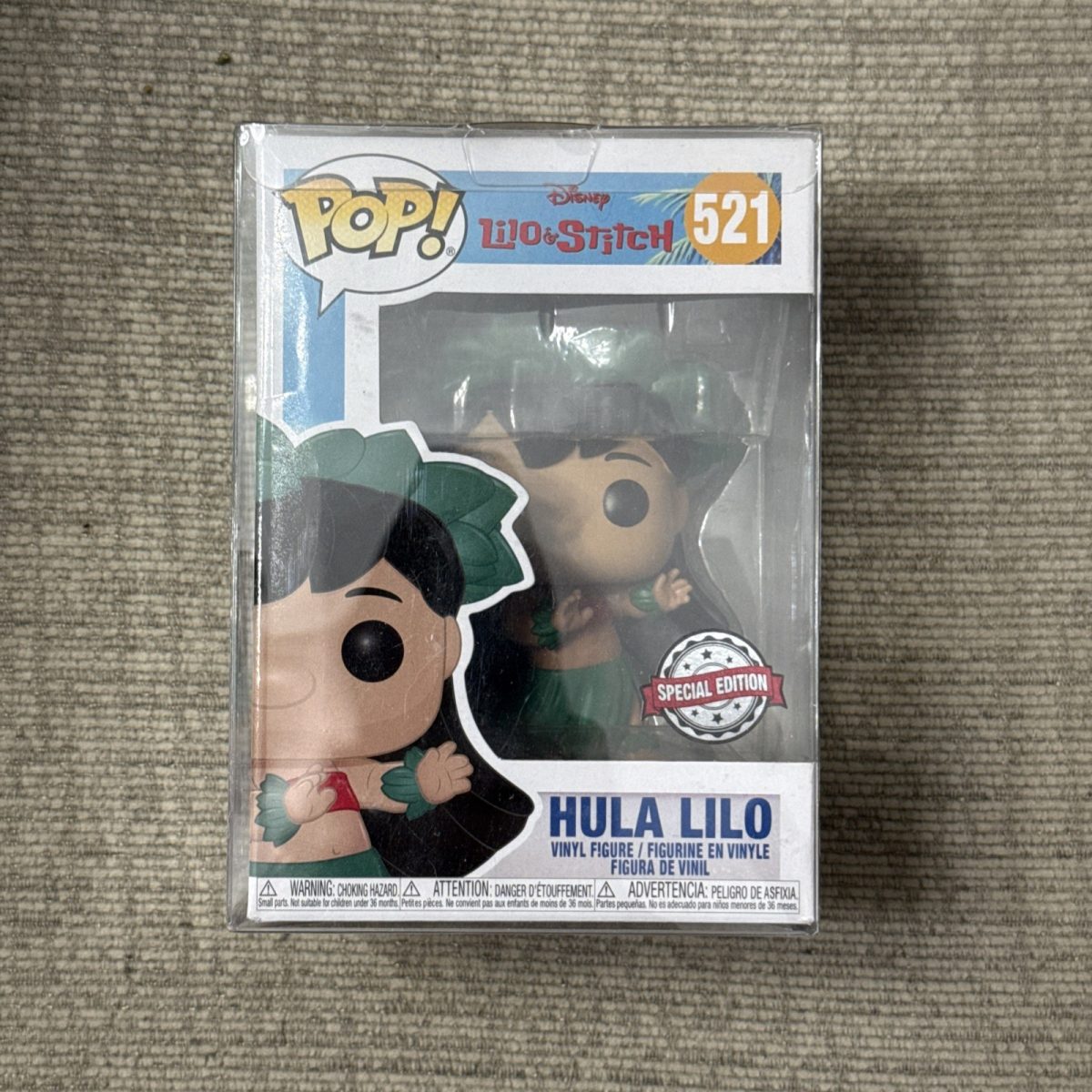 Funko Pop! Vinyl: Disney - Hula Lilo #521 Special Edition With Case