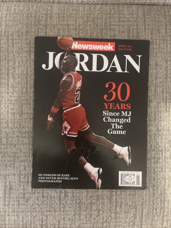 Signed Newsweek Special Edition Michael Jordan Magazine COA Autograph RARE