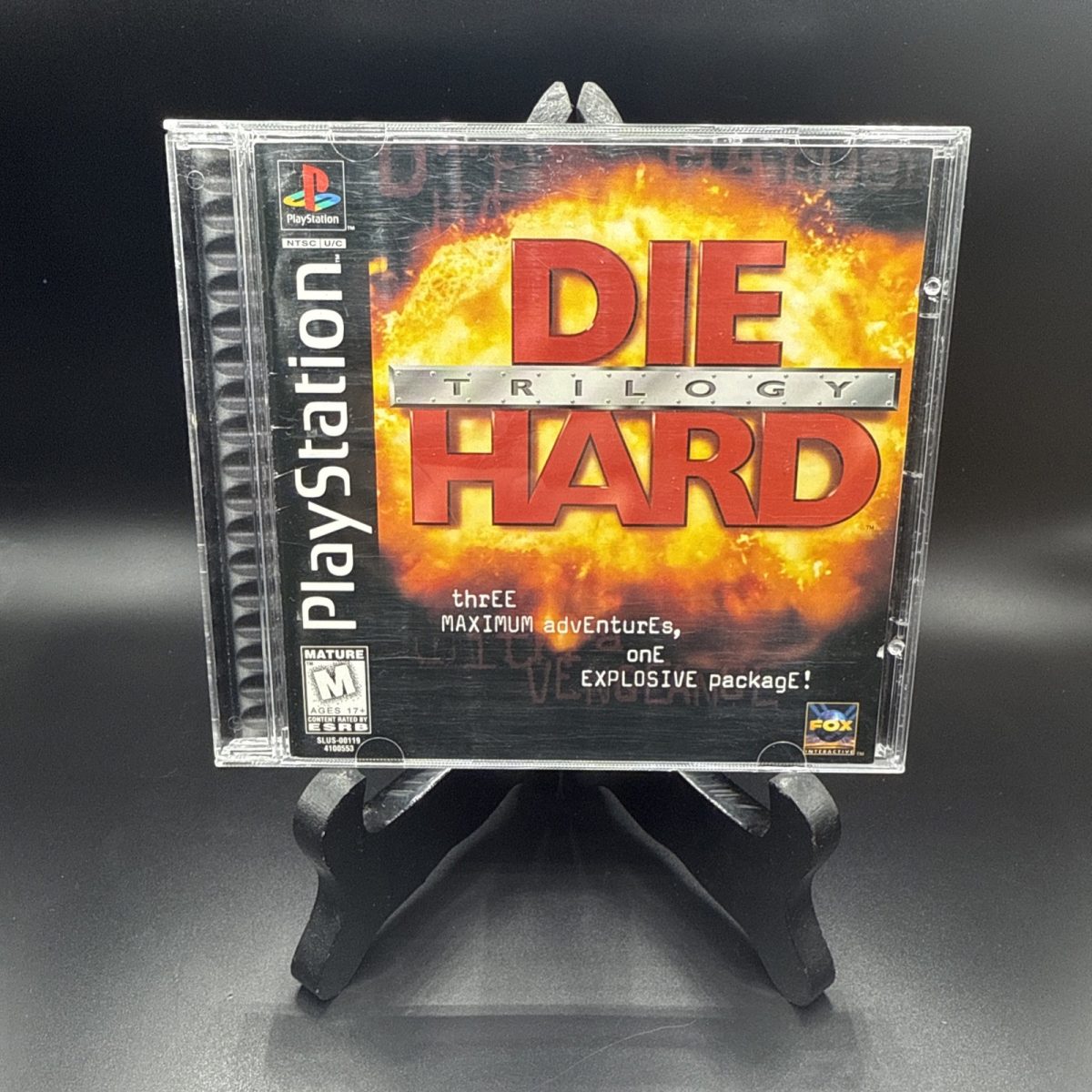 Die Hard Trilogy PS1 (Sony PlayStation 1, 1996) With Manual & Tested CIB