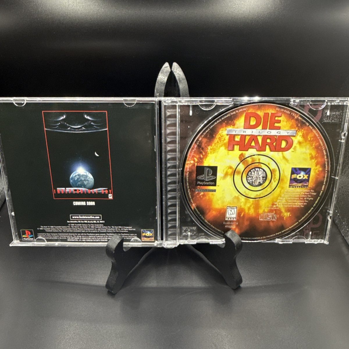 Die Hard Trilogy PS1 (Sony PlayStation 1, 1996) With Manual & Tested CIB