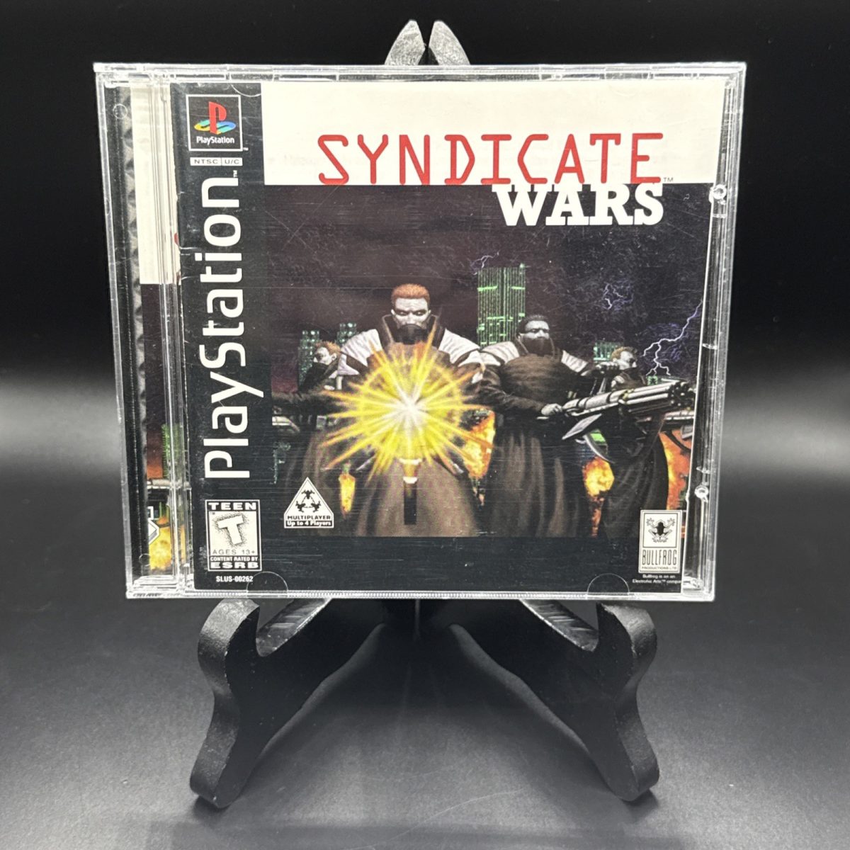 Syndicate Wars, Complete w/ Manual, Black Label (Sony PlayStation 1, PS1, 1997)