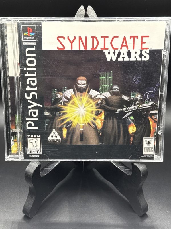 Syndicate Wars, Complete w/ Manual, Black Label (Sony PlayStation 1, PS1, 1997)