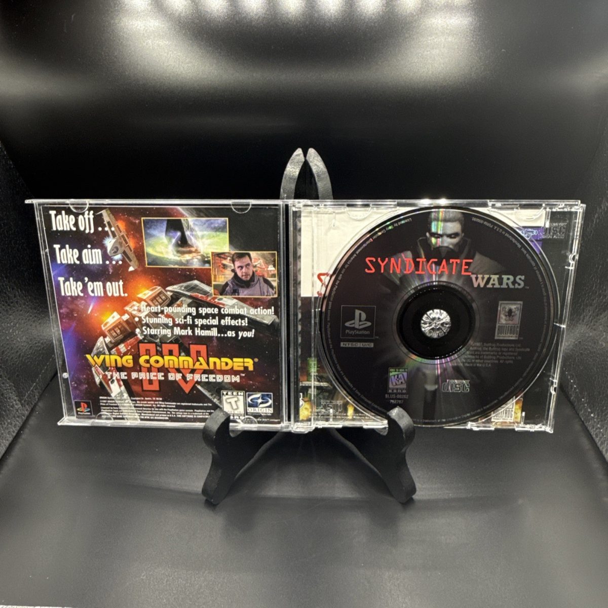 Syndicate Wars, Complete w/ Manual, Black Label (Sony PlayStation 1, PS1, 1997)